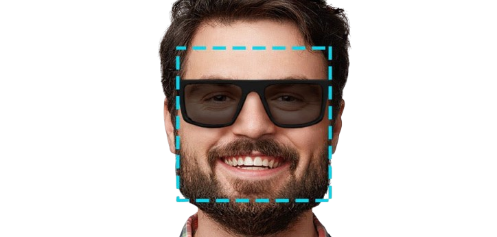 square-face